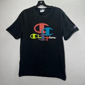 Champion Colorblock Graphics Heavyweight T-Shirt Unisex Size M